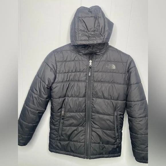 North face reversible jacket with hood Puffers